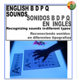 ENGLISH B, D, P & Q sounds activity - Dyslexia Reversal Ac