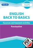 ENGLISH BACK TO BASICS: PUNCTUATION UNIT (Year 4 /P5, Age 9-10)