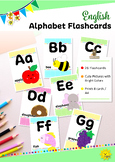 ENGLISH | Cute Alphabet Flashcards