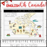 ENGLISH DIGITAL CANADA DAY ACTIVITIES - GOOGLE CLASSROOM™ 