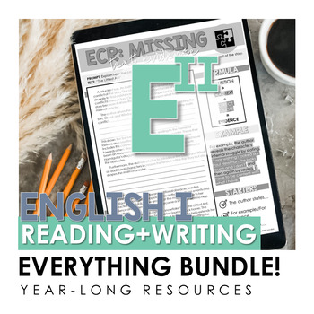 Preview of ENGLISH II ELA EVERYTHING BUNDLE - Year-Long Resources