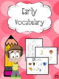 ENGLISH & SPANISH Vocabulary & Progress Monitoring Packet 