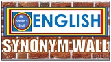 ENGLISH SYNONYM WALL