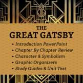 ENGLISH | The Great Gatsby: Complete Unit, Assignments, St