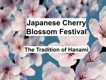 Preview of ENGLISH VERSION Japanese Cherry Blossom Festival Reading Comprehension