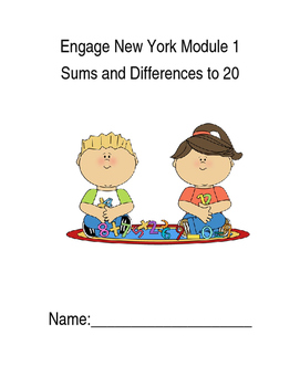 Preview of ENGY Module 1 Application/vocabulary/and tip booklet for kids