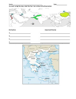 Preview of ENL Global - Greek Geography and City-States (English and Spanish)