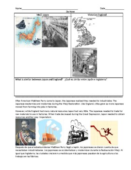 Preview of ENL History - Japanese Imperialism