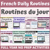 ENSEMBLE - Routines du jour | FULL YEAR French Daily Routi