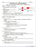ENTIRE AP CHEMISTRY GUIDED NOTES BUNDLE