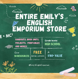 ENTIRE Emily's English Emporium Store!! $80+ savings!!