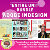 FULL Adobe InDesign Lessons PROJECT BUNDLE