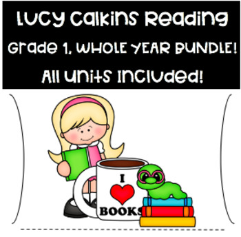 Preview of ENTIRE YEAR: 1st Grade PowerPoint Lucy Calkins Lessons-Reading-Distance Learning