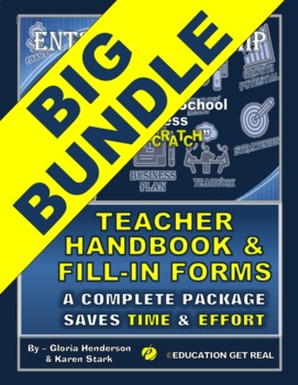 Preview of ENTREPRENEURSHIP 101 (BUNDLE) INSTRUCTION HANDBOOK & FILL-IN FORMS (PDF/EXCEL)