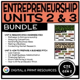 ENTREPRENEURSHIP BUNDLE: UNITS 2 & 3 - NO PREP, READY TO P