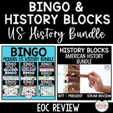 US History EOC Review Games Bingo and History Blocks end o