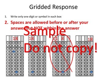 gridded response powerpoint