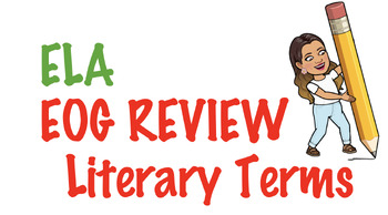 Preview of EOG REVIEW: Literary Terms