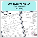 EOG Review *BUNDLE* | 8th Grade Math | Test Prep