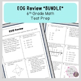 Preview of EOG Reviews | 6th Grade Math *BUNDLE*