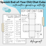 End-of-Year Chit Chat Cube | Interactive Speaking Activity