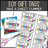 End of Year Gift Tags: Have a sweet summer- Neon Rainbow Edition