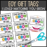 End of Year Gift Tags: I loved watching you grow this year