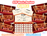 End of Year Music Game BUNDLE | Jeopardy Style K-5 Music R