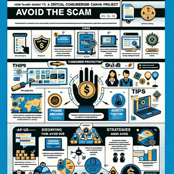 Preview of EPF CANVA Project (2 Days) on Avoiding Scams and Critical Consumerism