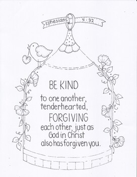 Preview of EPHESIANS 4: 32   'BE KIND to one another...'