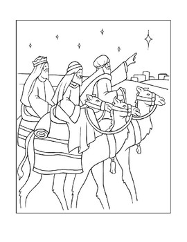 EPIPHANY COLORING, BUNDLE 12 PAGES, EPIPHANY ACTIVITIES, EPIPHANY HANDOUTS