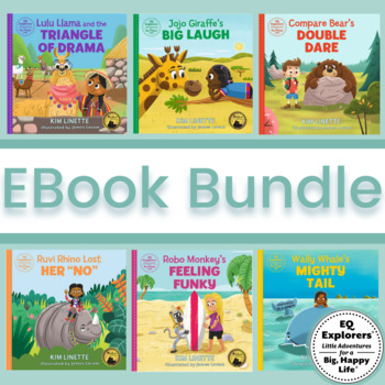 Preview of EQ Explorers EBook Bundle | Social-Emotional Learning (6 EBooks)