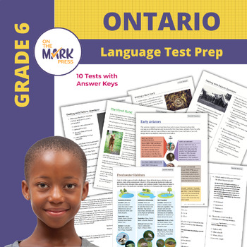 Preview of Ontario Grade 6 Language Test Prep!