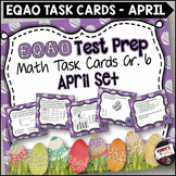 EQAO Math Review Task Cards Grade 6 April