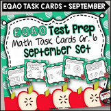 EQAO Math Review Task Cards Grade 6 September