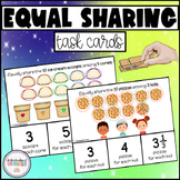 EQUAL SHARING task cards - Fair Share Activity - Special E