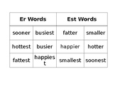 ER EST Word Sort for Reading Street Unit 3 Week 5