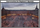 ER/ IR present tense conversation starters for beginner's Spanish