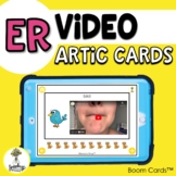 ER Video Articulation Cards - Vocalic R Sound Speech Thera