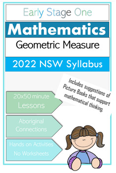 Preview of ES1 Geometric Measure 2022 NSW Syllabus 20 lessons, 6 with Aboriginal Connection