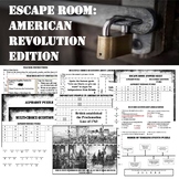 ESCAPE ROOM---AMERICAN REVOLUTION