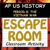 ESCAPE ROOM! Activity - AP US History / APUSH - Period 8 -
