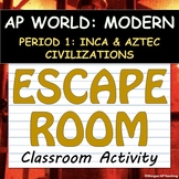 ESCAPE ROOM! Activity - AP World History Modern - Period 1