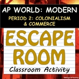 ESCAPE ROOM! Activity - AP World History Modern - Period 2