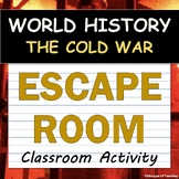 ESCAPE ROOM! Activity - The Cold War - World History / AP 