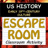 ESCAPE ROOM! Activity - US (American) History - Market Rev