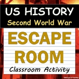 ESCAPE ROOM! Activity - US History / APUSH - The Start of 
