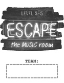 ESCAPE ROOM- Music (Level 3-5)