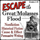 ESCAPE ROOM Nonfiction- Cause and Effect, Historical, Pers