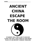 ESCAPE THE ROOM ANCIENT CHINA